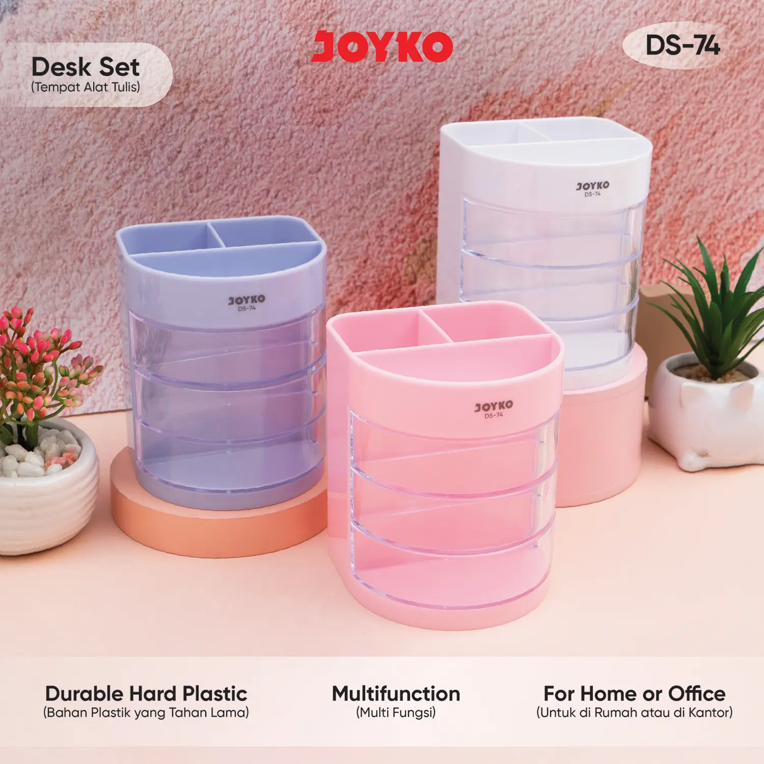 JOYKO Desk Set Pen Holder Tempat Alat Tulis DS-74