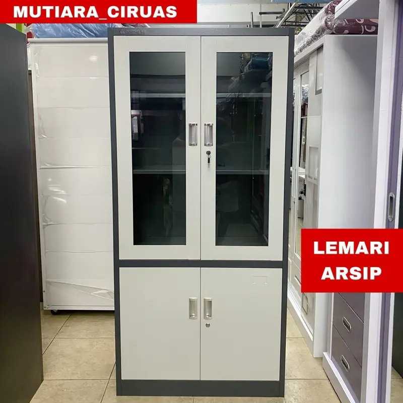 Lemari Arsip Besi / Lemari Buku (Free Ongkir Serang Banten)
