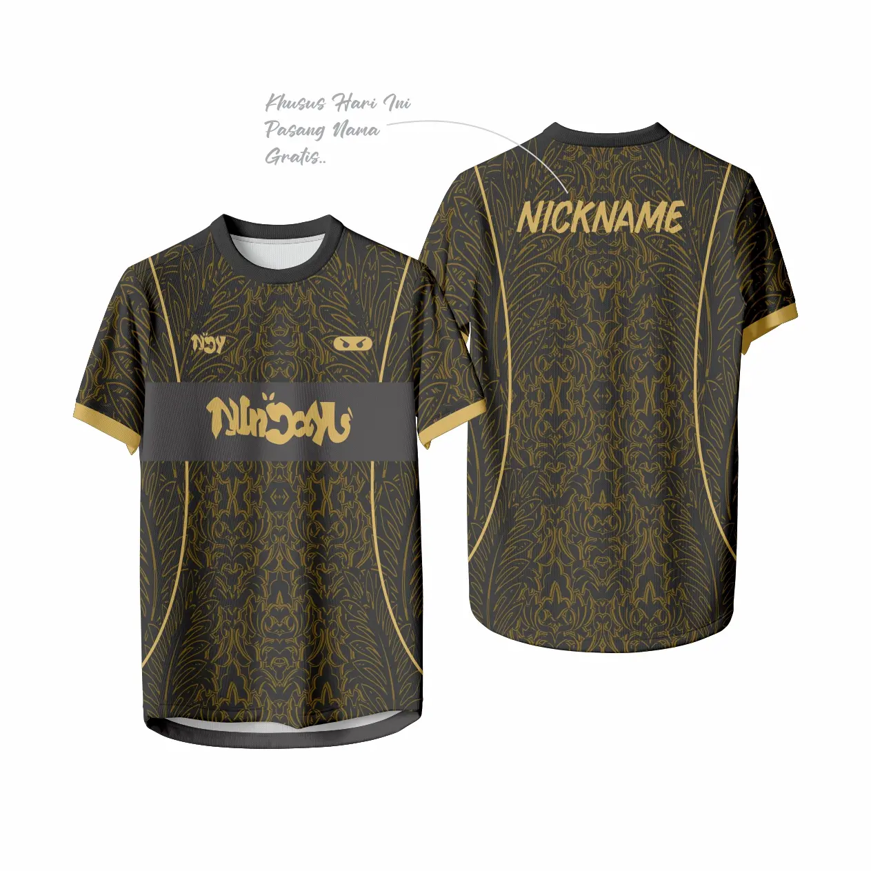 BAJU JERSEY ANAK NINJAYU GRATIS NAMA Outdoor