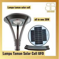 Gambar Lampu Taman Solar Cell UFO all in one 30W/Hanya lampu saja/Lampu taman solar cell tenaga surya matahari outdoor garden landsacpe dari BestBright Store Kota Administrasi Jakarta Pusat 1 Tokopedia