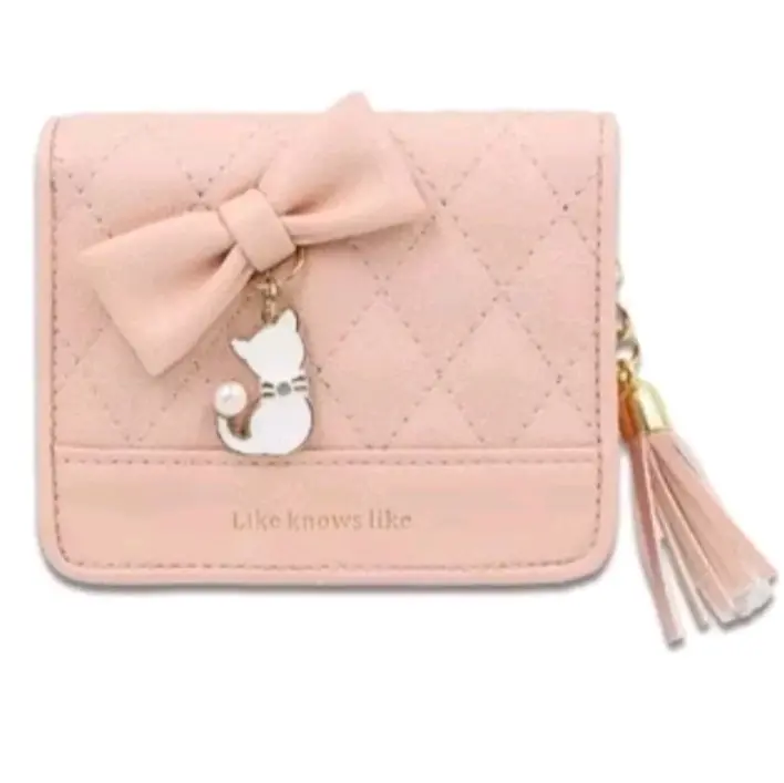 Dompet Mini Kucing RR Pita Lipat Mini Wanita 5