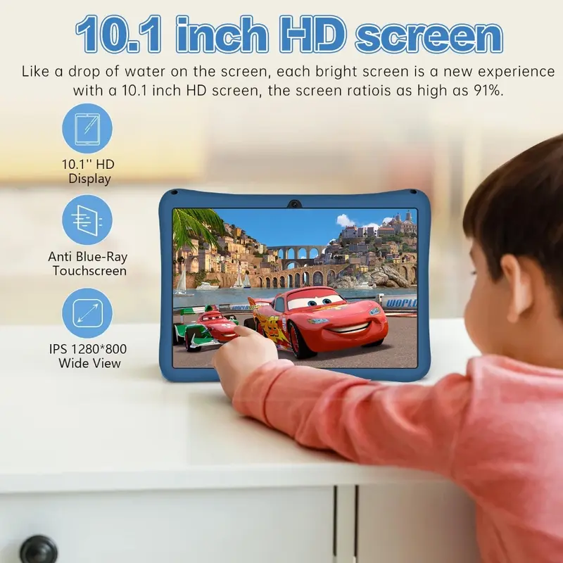 【Bisa COD】Tablet PC Baru Galaxy F13 Ultra Kids Edition 6GB+128GB Tablet Android 7 /10.1 inch Layar Full Screen Layar Besar Wifi 5G Bluetooth 4