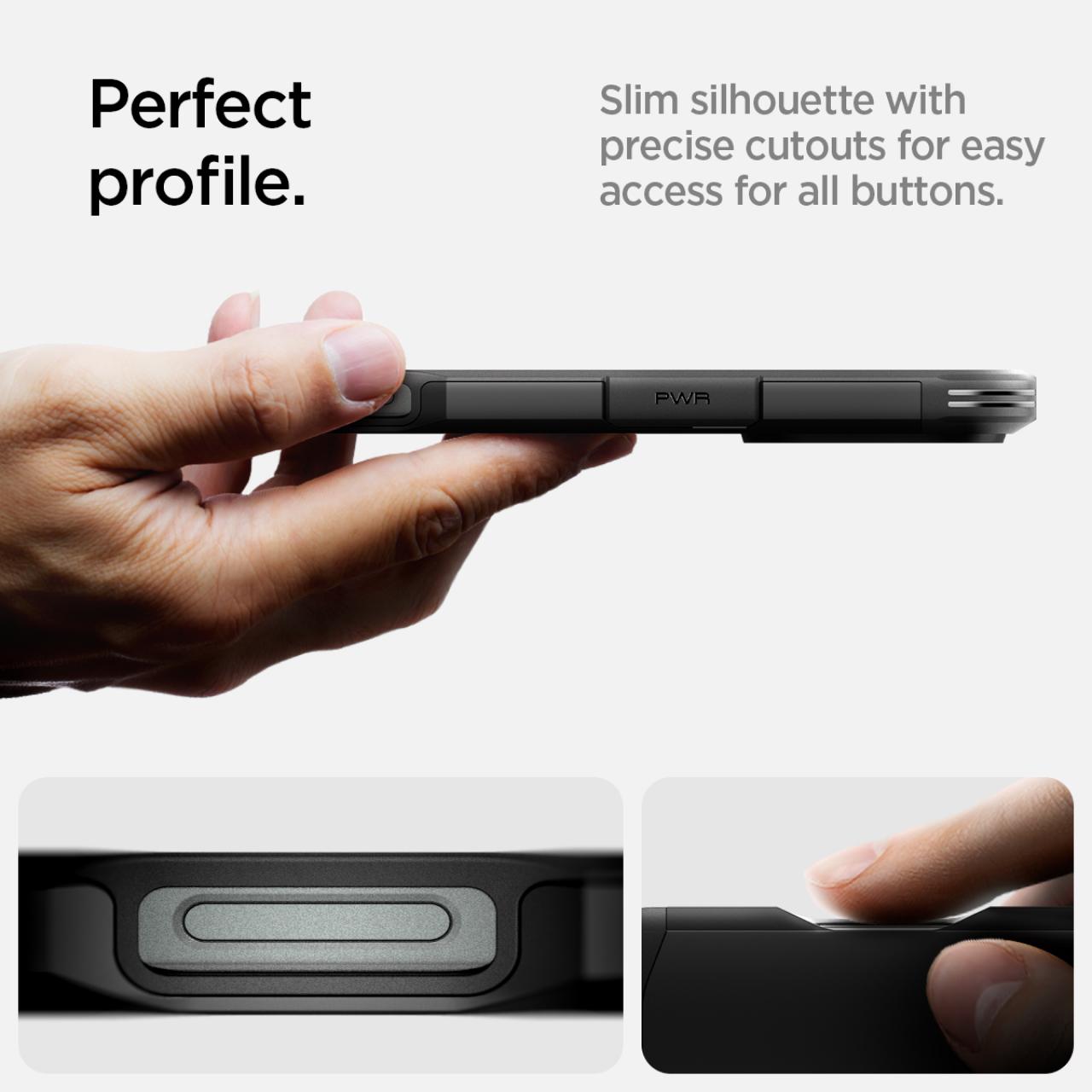 Case For iPhone 16 Series Pro Max Plus Spigen Tough Armor MagSafe Kickstand HardCase Anti Shock Casing