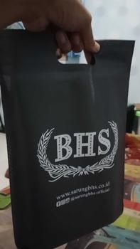 Product Review of Sarung BHS Cosmo Silver Warna Putih Polos 01 from @**r 3