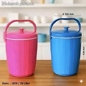 Rice Ice Bucket Termos Nasi & Es Tahan Lama Dari Nadia Pup  Vacuum