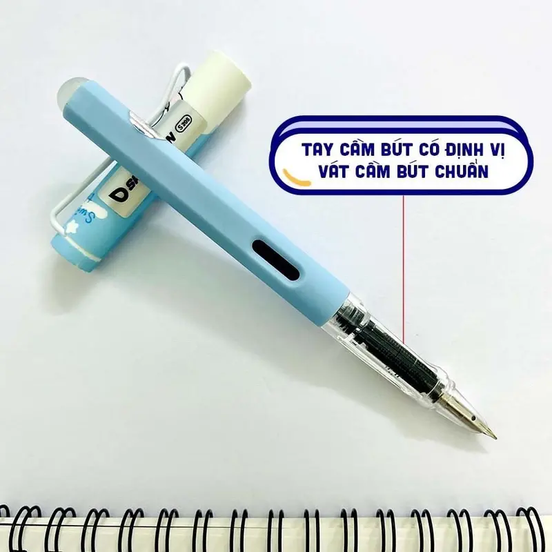 Bút mực học sinh Sao Thiên S205 thân Nano chống bụi 0