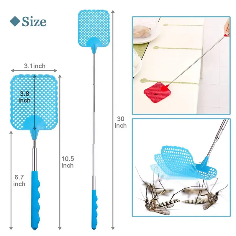 Tepokan Lalat Nyamuk Plastik Pemukul Hewan Serangga Manual Fly Swatter G 1