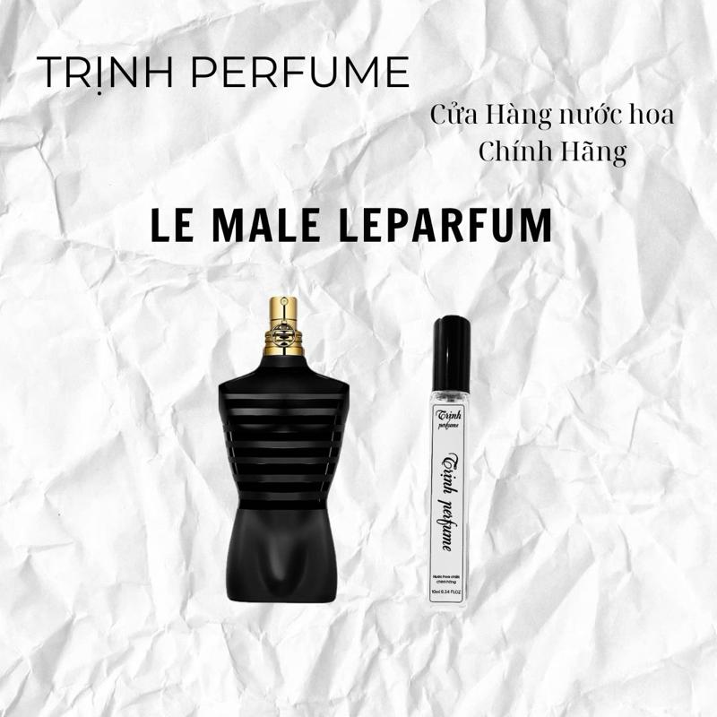 Nước Hoa(10ml)Le male Le Parfum nam Perfume Cosmetic Xịt Thơm