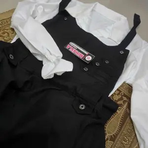 Overall kenanga remaja dewasa / overall kancing / pakaian muslim wanita / atasan baju kodok bahan moscrepe