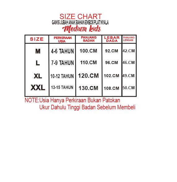 Jubah Gamis Anak Terbaru Motip Embos Strip Reflektip/Menyala Anak Usia 4-15 Tahun Premium Medium