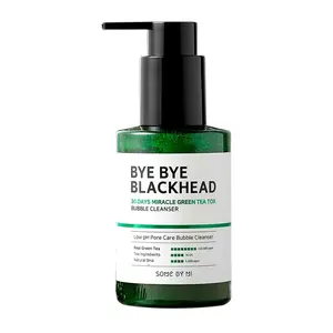SOME BY MI Bye Bye Blackhead Green Tea Tox Bubble Mask Facial Cleanser Hijau Hitam