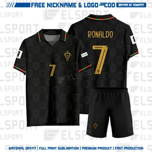 Jersey Custom Fantasy Away Portugal Pildun 2026 Full Printing Gratis Pasang Nama Dan No Punggung