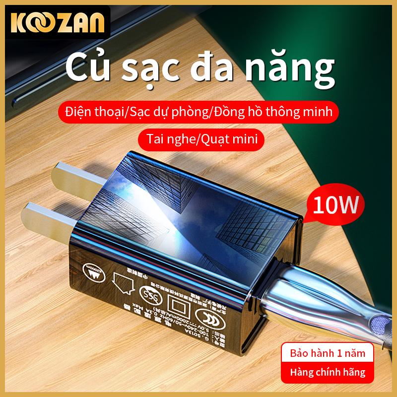củ sạc 5v 2a,Củ sạc đa năng Điện thoại/Sạc dự phòng/Đồng hồ thông minh/Tai nghe/Quạt mini Công suất 10W