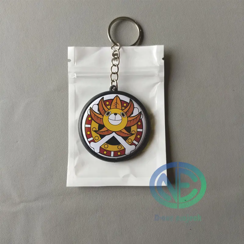 Ganci Gantungan Kunci Dua Sisi dengan Gambar Logo - Aksesoris Praktis 2