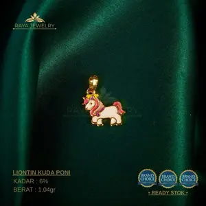 Liontin kalung model Anak dan Dewasa 1gr Imut Cantik