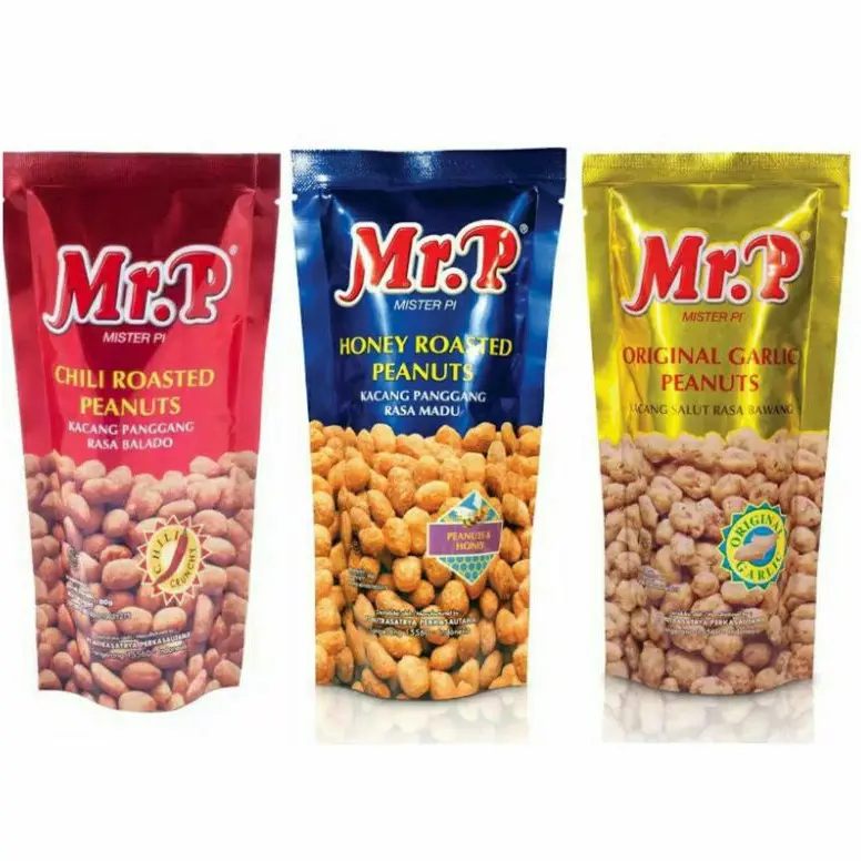 Mr. P Kacang Panggang 80gr