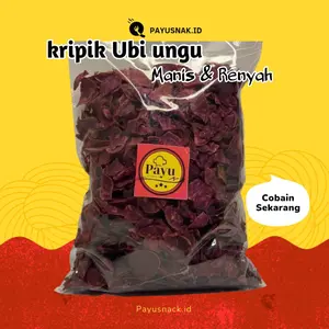 Kripik ubi Cilembu asli renyah enak 500 gr & 1 kilo