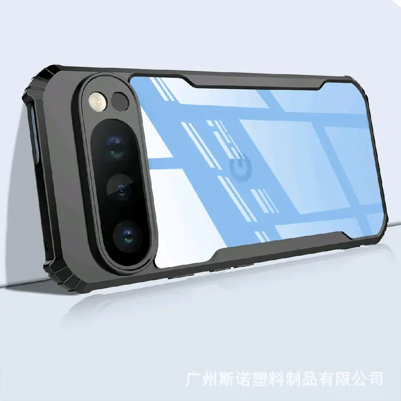 WIDI JAYA x Case Fusion Airbag Google Pixel 9 Pro XL 4a 5G 5 5a 8a 8 Pro 7a 7 Pro 6a 6 Pro Hitam Casing Cover Hybrid Softcase 3