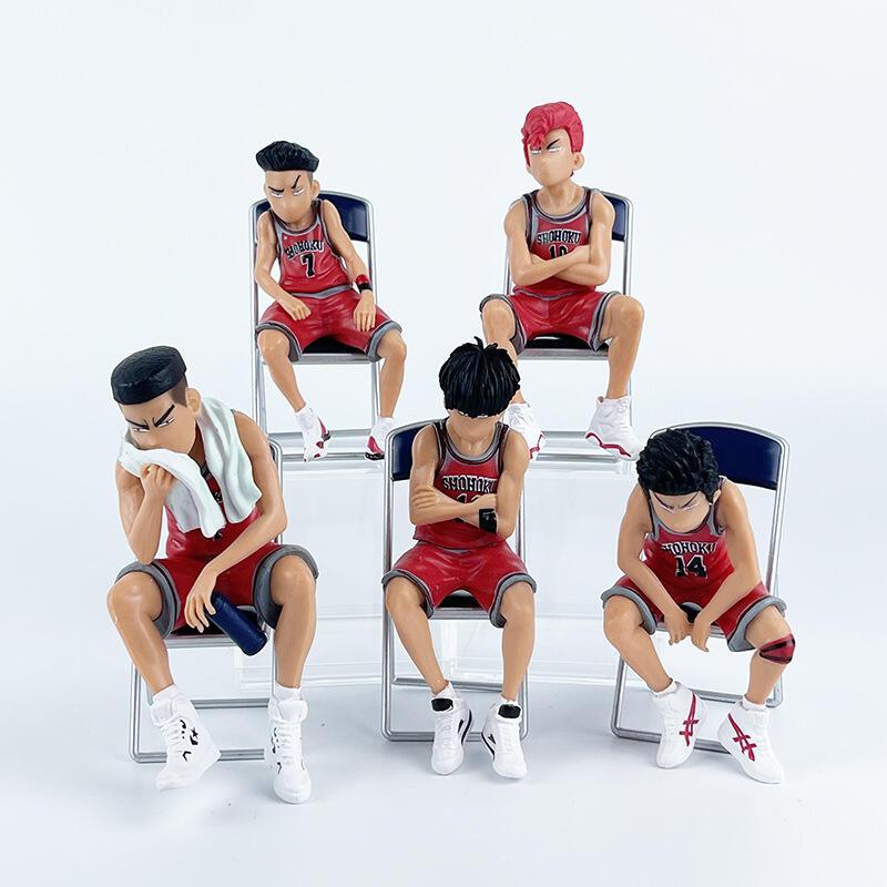 Product Introduction of Slam Dunk Master Handmade GK Xiangbei Team Bench Style Sakura Flower Path Flowing Chuan Feng Mitsui Shou Desktop Model Decoration 7