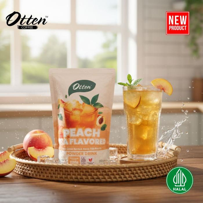 Gambar Otten - Peach Tea Powder Drink / Bubuk Minuman Serbuk Teh Rasa Persik - 1 Kg dari Otten Coffee Kota Administrasi Jakarta Selatan Tokopedia