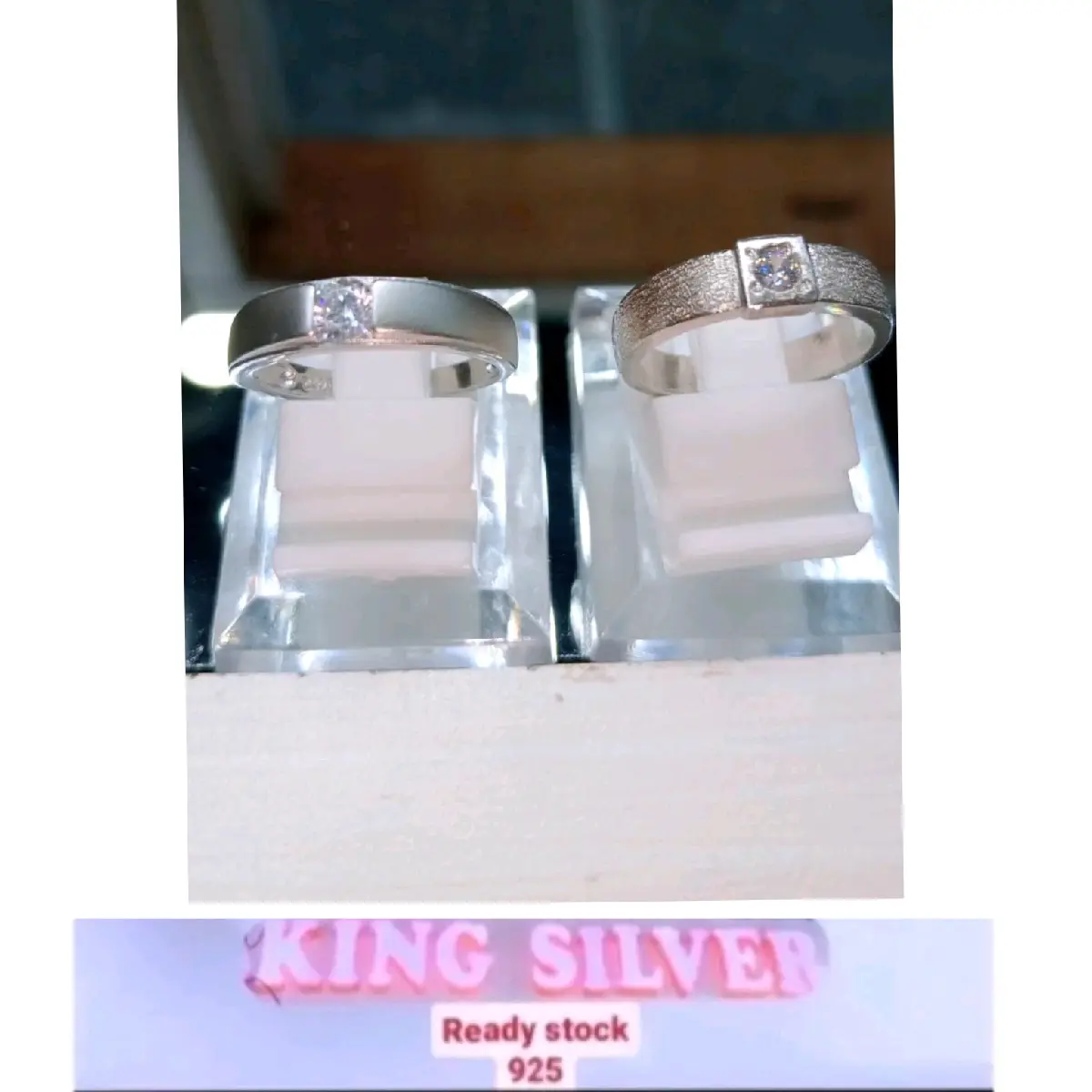 CCMS1 Cincin couple mata satu