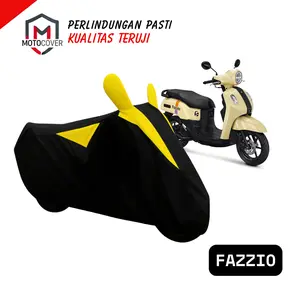 MOTOCOVER Sarung Motor Yamaha FAZIO Waterproof Premium | Cover Motor Anti Air & Debu | Pelindung Motor Stylish Instan