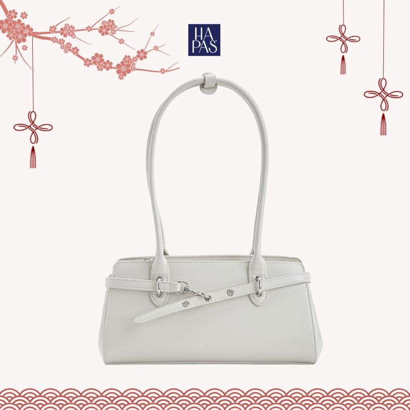 Túi Xách Nữ Cross Band HAPAS Đeo Vai Đai Móc Size 26.5 TDV25074