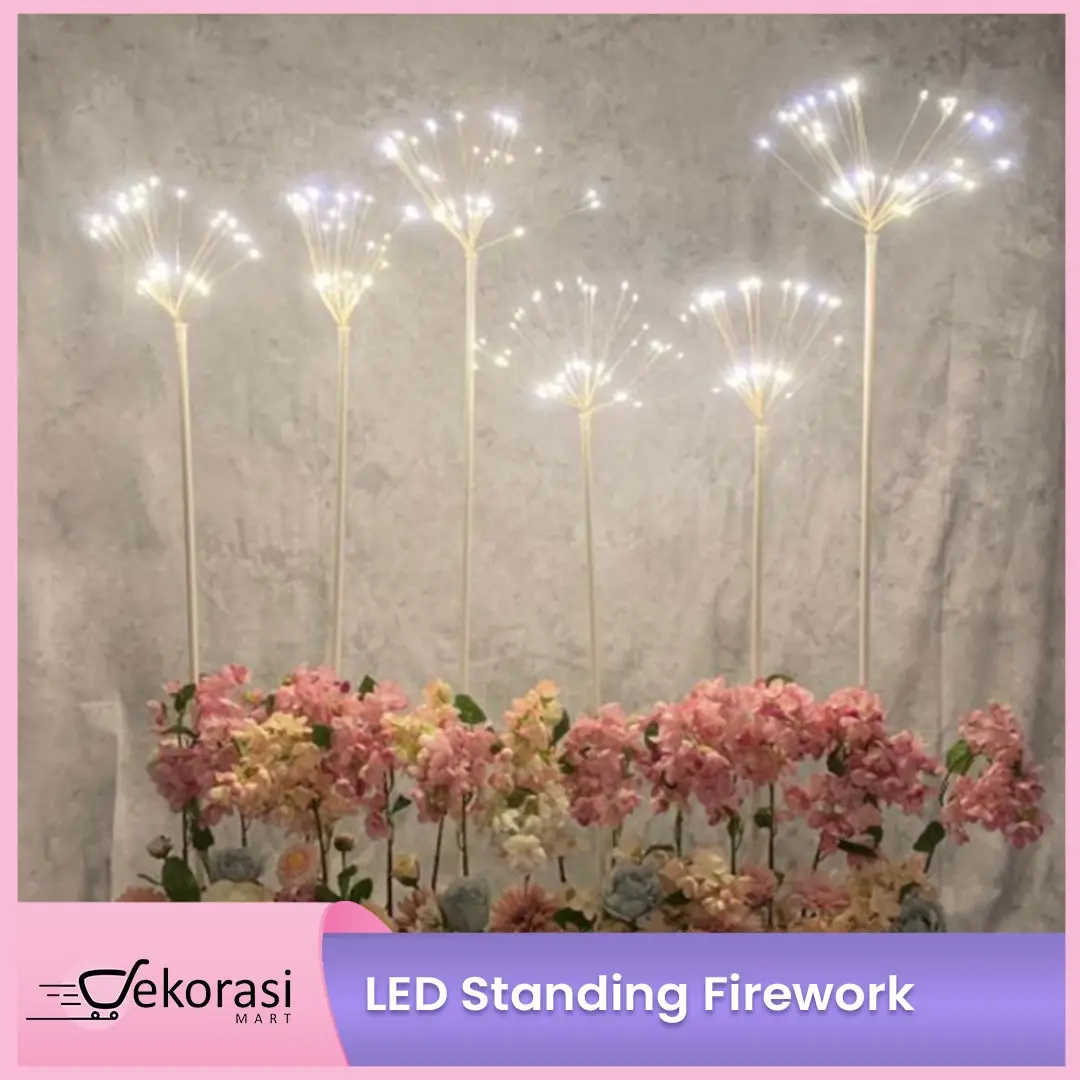 LED Standing Firework / lampu dekorasi / Lampu Hias / Lampu Pelaminan