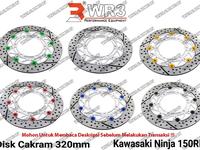 Gambar Disk Brake Cakram Piringan Depan WR3 Ninja 150RR Disc 300 / 320 dari Porsche Motoshop Kota Administrasi Jakarta Barat 2 Tokopedia