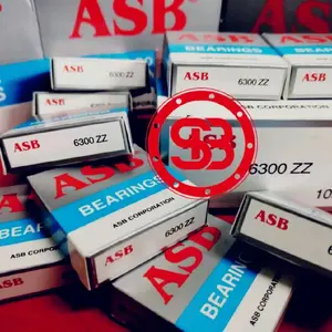 (ISI 10PC) Bearing 6300 ZZ ASB