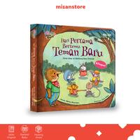 Gambar Buku Anak Hari Pertama Bertemu Teman Baru (Boardbook) dari Mizanstore.id Kota Depok 1 Tokopedia