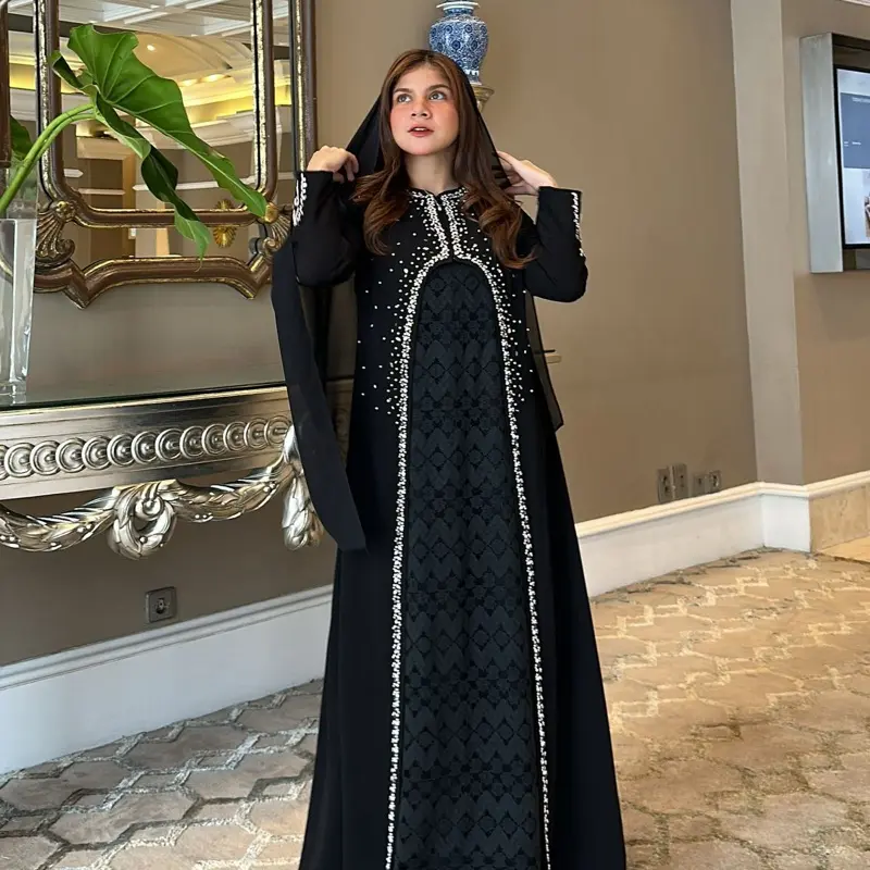 Abaya Faheera oleh Nadeea.id_ Brokat Elegan Mewah untuk Wanita Muslim 7