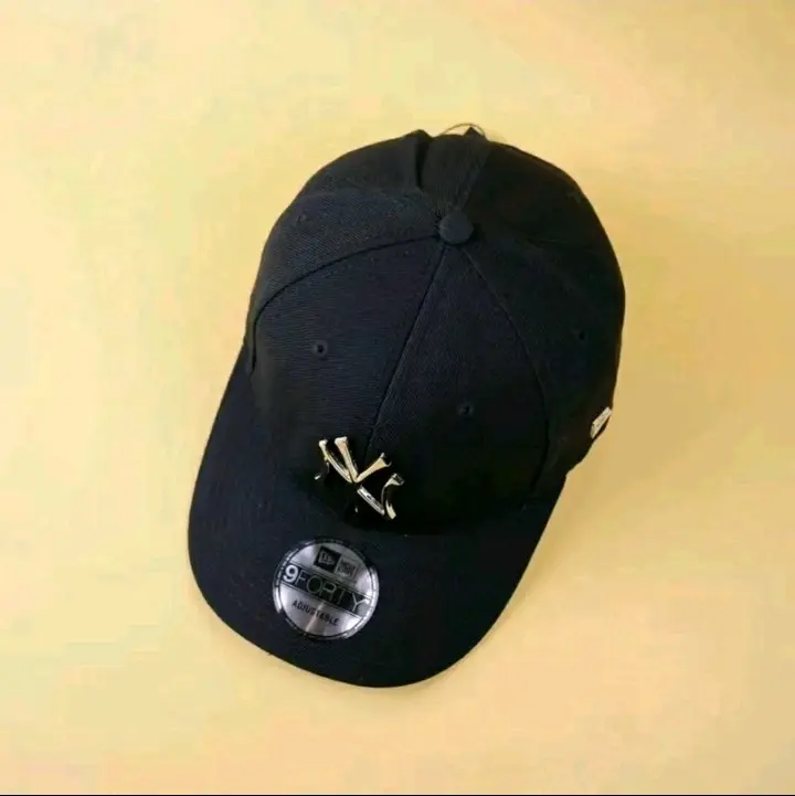 TOPI NYY LOGO BESI GOLD KUALITAS PREMIUM PRIA