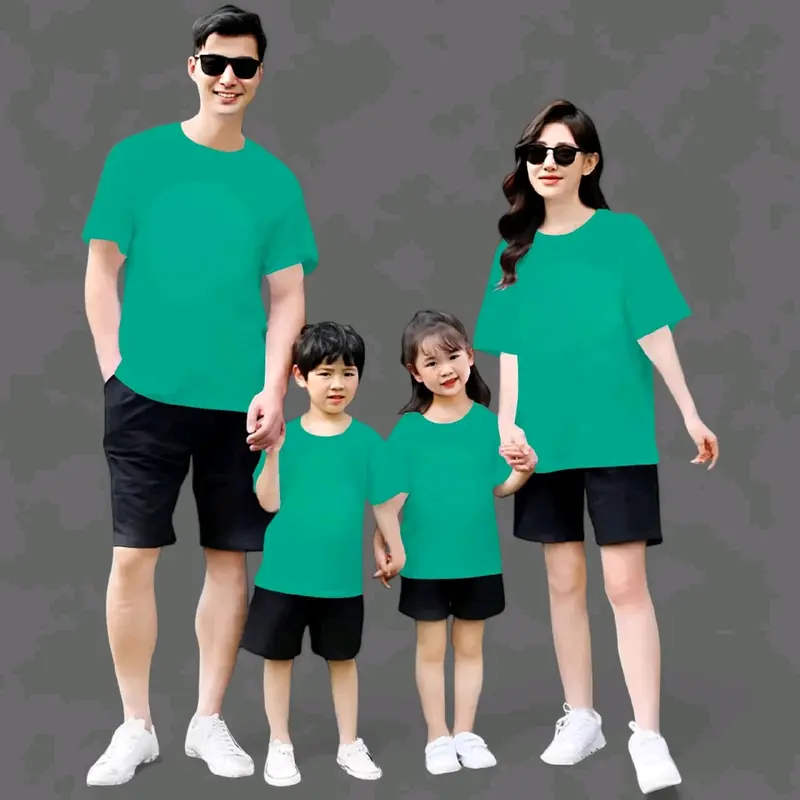 Kaos distro POLOS bahan Cotton pe 24s. Ready Ukuran Anak dan Dewasa 3