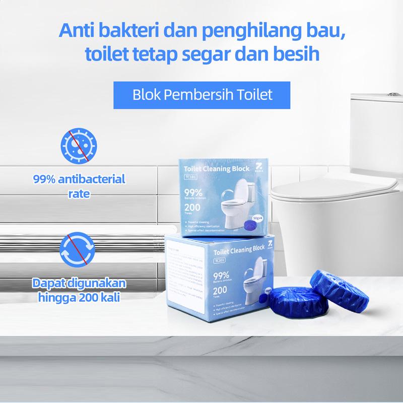[KOL] Menjual dengan kerugian Zolele TC101 Tablet Biru Pembersih Kloset FRESH FLUSH Penyegar Dan Pewangi Wc Kloset