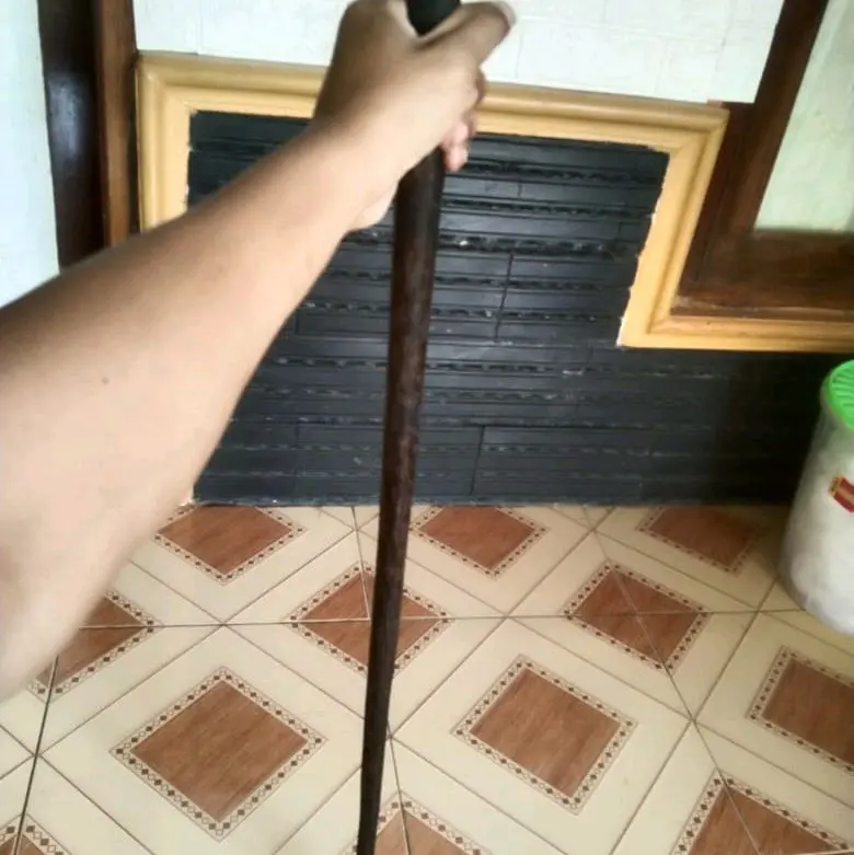 iteuk kayu aren / tongkat kayu aren panjang 87cm