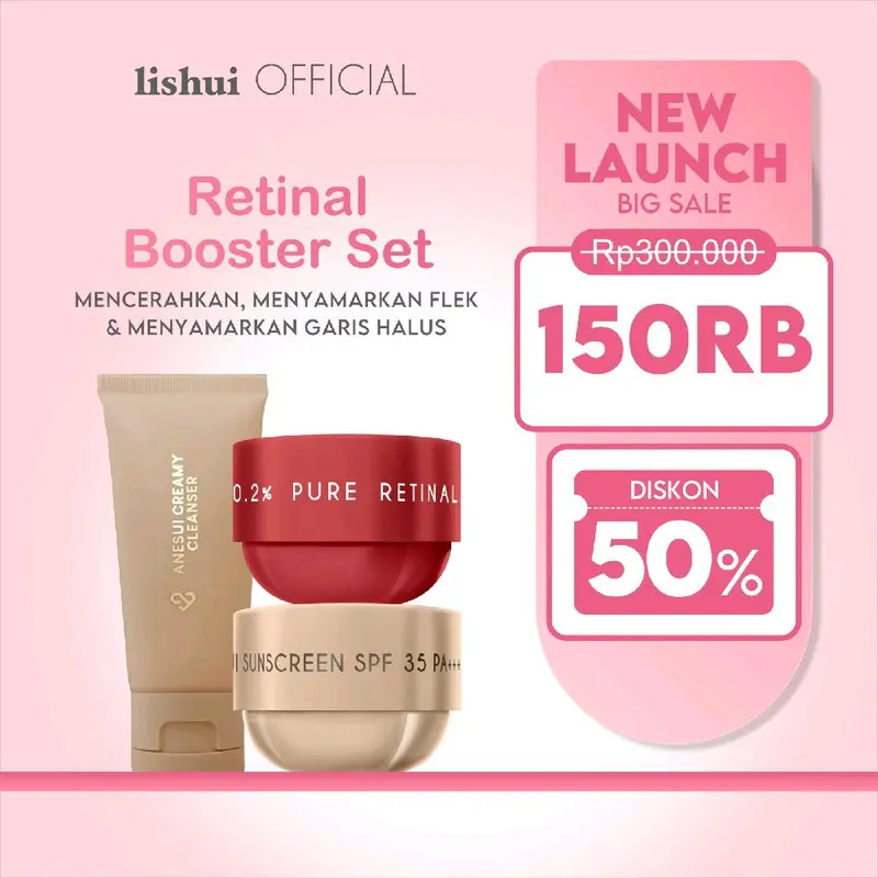 [ SUPER SALE  LANGSUNG KIRIM ] LISHUI ACNE TREATMENT SET LISHUI CREAM PENGHILANG JERAWAT DAN BEKAS JERAWAT BERUNTUSAN BPOM DISTRIBUTOR DEPOK 4