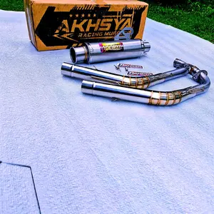 knalpot SALEMBA CEKLIS MONCONG KINOCHI ORIGINAL AKHSYA RACING INLET 38 MM AEROX NMAX VARIO BEAT SCOPY MIO PCX FINO DLL