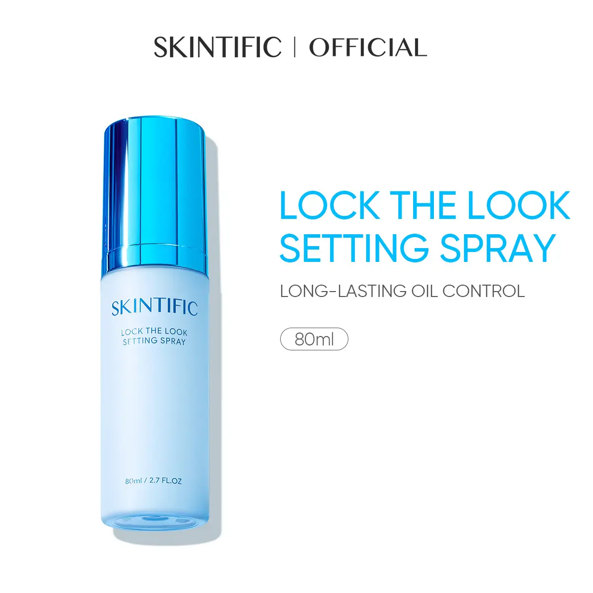 SKINTIFIC  Lock The Look Setting Spray Soft Matte Hydration Protecting Skin Makeup Cosmetic Hydrate