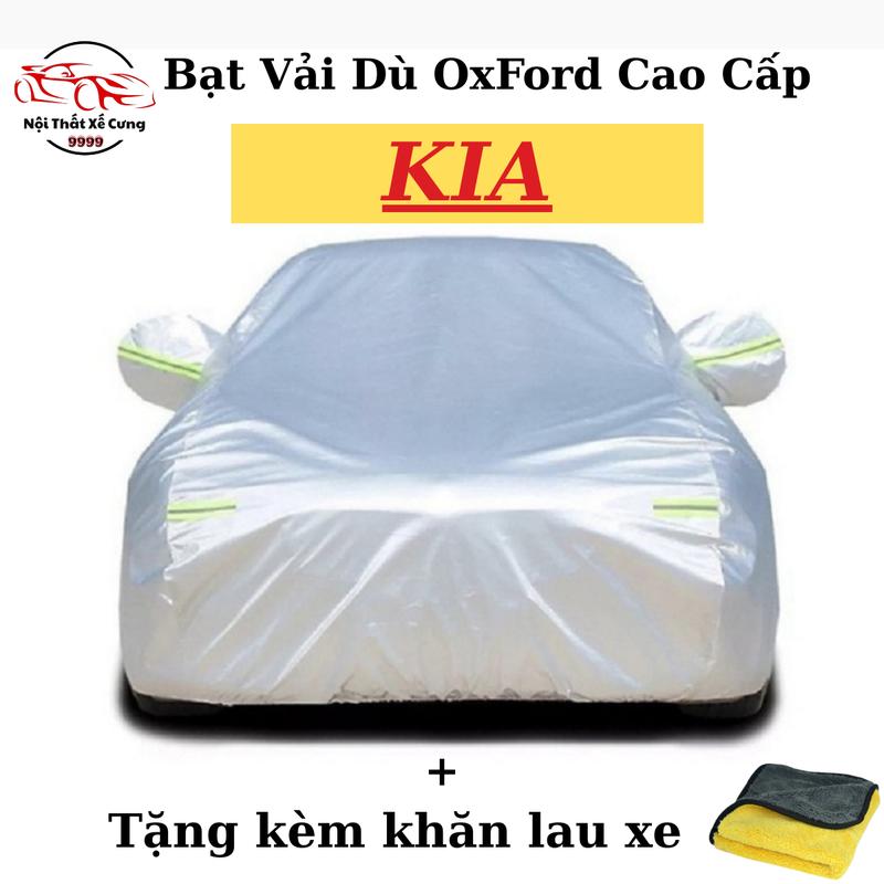 Bạt Phủ Ô Tô Vải Dù Oxford Cao Cấp - Dành Cho Các Dòng Xe KIAAA