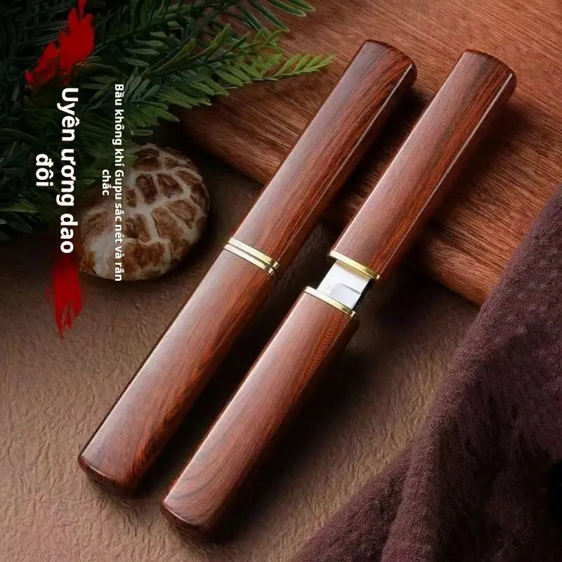 COD Dao đôi Dragon and Phoenix một mảnh hình con vịt quýt dao gia dụng dày dao gọt vỏ nhà bếp dao gọt hoa quả dao nướng sắc bén giao hàng nhanh