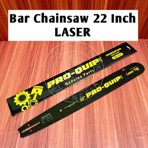 Bar Senso 22 Inch Baja 38 Mata Merk PRO-QUIP LITE / Bar Chainsaw 22 Inch 38T LASER / Bar Gergaji Mesin 22 inch Baja