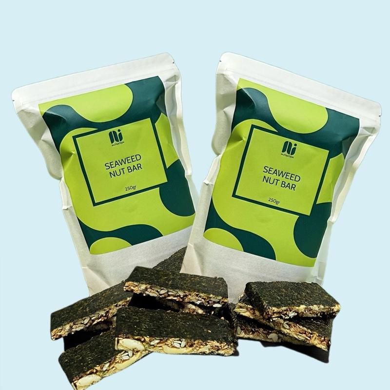 Combo 2 Túi THANH CUỘN RONG BIỂN NUTNATION (12 thanh/túi)