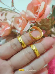 Cincin Koin91 Polos Motif Nanas Model No 15