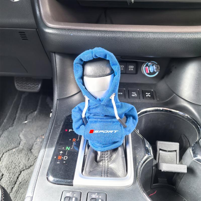 Nắp Núm Cần Số Ô Tô, Áo Hoodie Mini, Tay Cầm Cần Số Ô Tô Thủ Công Và Tự Động, Đồ Trang Trí Cần Gạt Số, Phụ Kiện Nội Thất, Cho Toyota, Isuzu, Honda, BYD, Cho Mitsubishi, Ford, Nissan, Mazda, Suzuki, Perodua, Proton 6