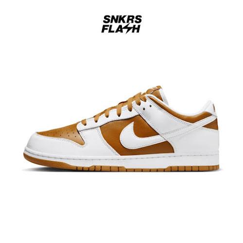 NIKE DUNK LOW QS DARK CURRY WHITE - FQ6965700 — alternate view