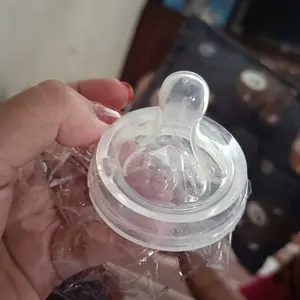 Puting Dot Bayi Dot Bayi Bahan Silikon untuk Slim Neck/Wide Neck Dot Botol Bayi Nipple Peristaltik Botol Susu Standar NZ