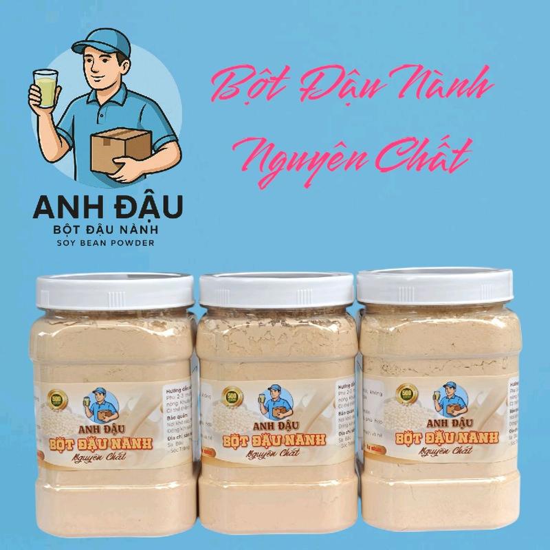 Combo 3 Bột Đậu Nành Anh Đậu Bột Đậu Nành Rang Nguyên Chất