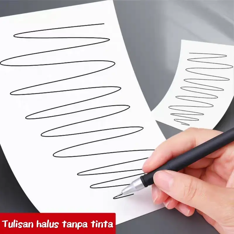 (BISA COD) 50 PCS BALLPOINT PULPEN BOLLPOIN PERLENGKAPAN SEKOLAH PERLENGKAPAN KANTOR PENSIL PENA ALAT TULIS SABARSTORE Memo Stationery Pulpen Gel Hitam al at kapur pulpen cair 4