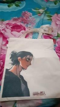 Product Review of Totebag [COD ✓] Anime Attack on Titan Eren Zeke Sasha Levi Titan Shingeki no Kyojin #toat from m**y s**g 0